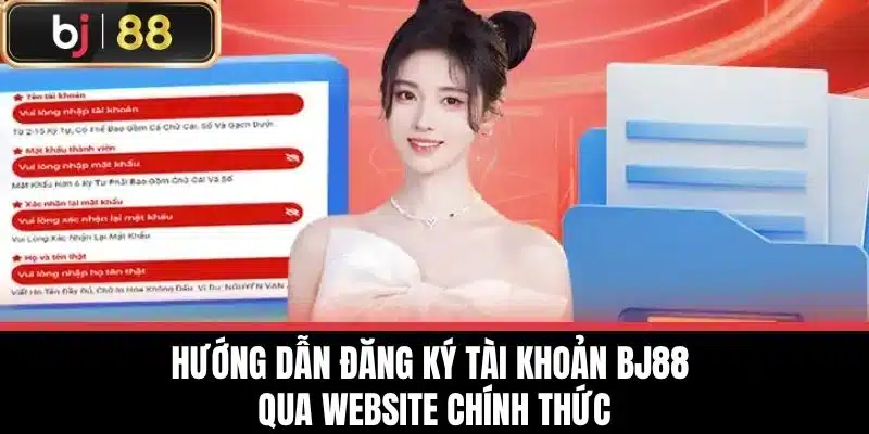 Đăng Ký BJ88 - Bước Đầu Tiên Đến Thế Giới Giải Trí Đỉnh Cao 2 Hướng dẫn đăng ký tài khoản BJ88 qua website chính thức
